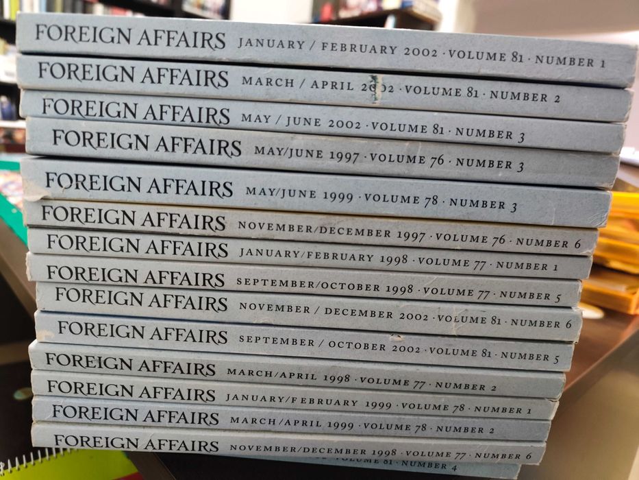 Lote 14 Revistas Foreign Affairs