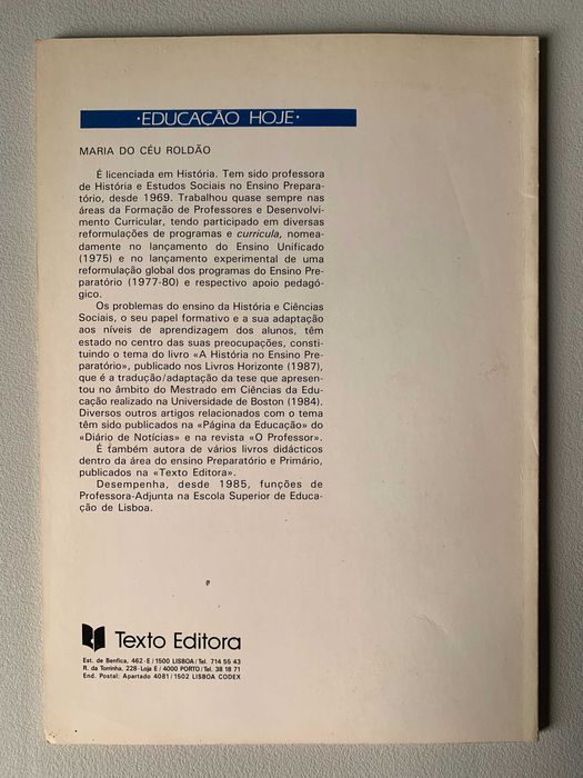 Gostar de História: Um Desafio Pedagógico