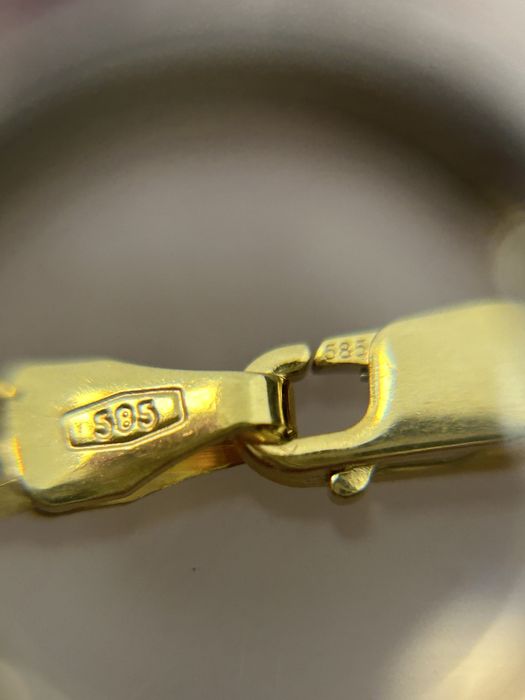Nowy Złoty Łańcuszek 585 Gucci