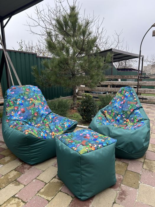 Крісло мішок без каркасні меблі пуфи груши