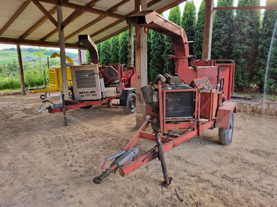 Rębak do galezi rębaka mobilny