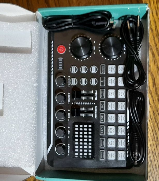 Звукова карта  для блогерів та вокалу