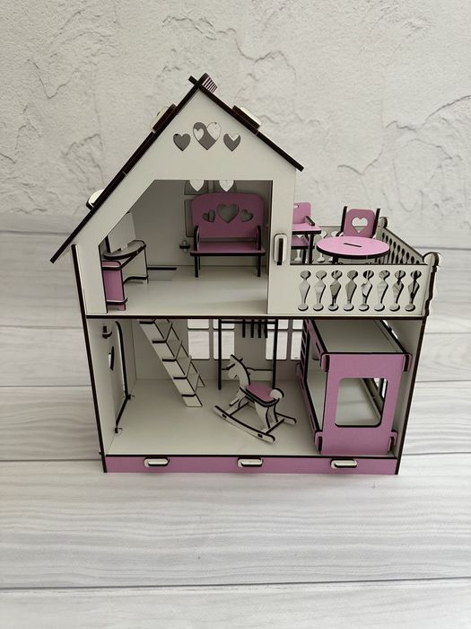 Будинок для лол з меблями