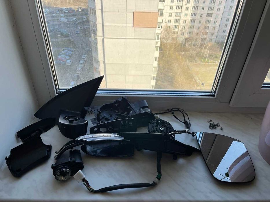 Частини дзеркала бічного для Nissan Qashqai J11