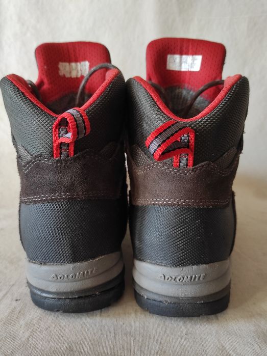 Buty trekkingowe zimowe Dolomite Gore-Tex skóra 39,5/25 cm