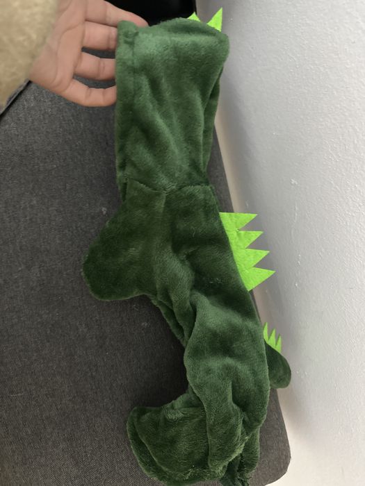 Roupa cao dinossauro