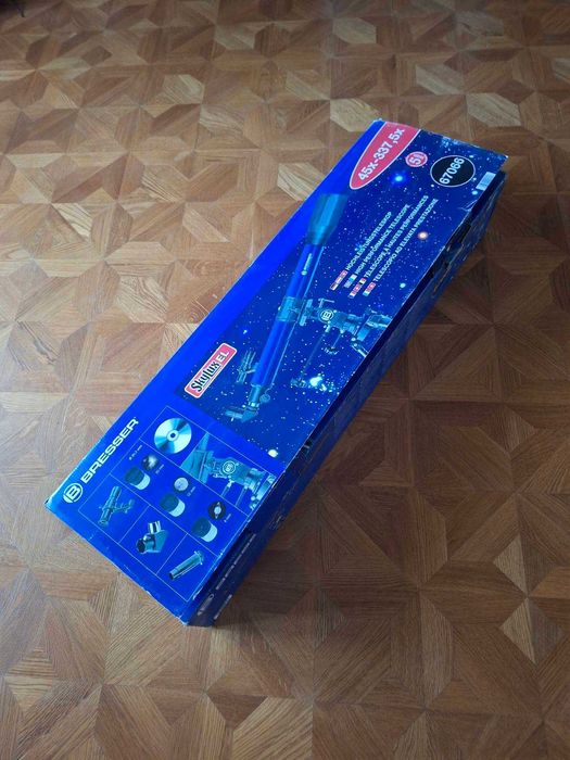 Телескоп Bresser Skylux EL 45x-337x із штативом та аксесуарами Новий