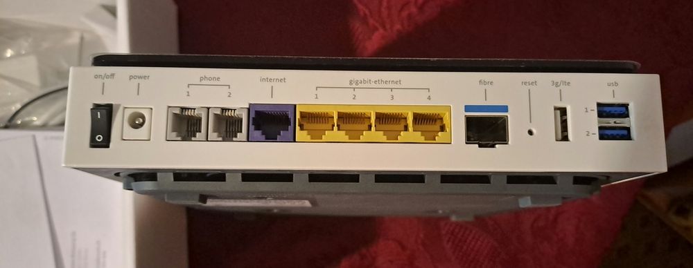 Swisscom internet box