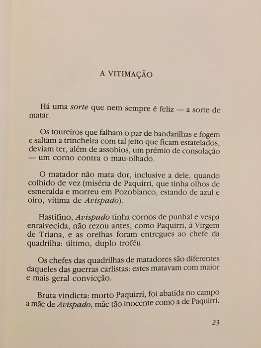 A. Osório: Ofício dos Touros / Cidade do Mais Antigo Nome