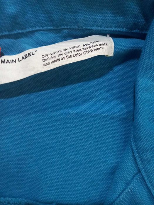 kurtka jeans Off White rozmiar XL