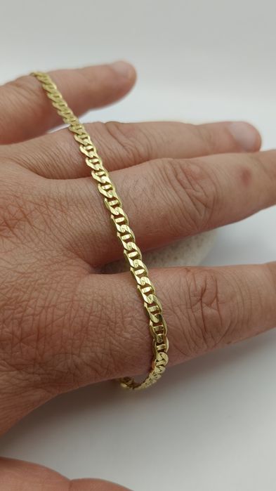 Złota Bransoletka Gucci 20,5cm Pr.585 Nowa Zapraszamy