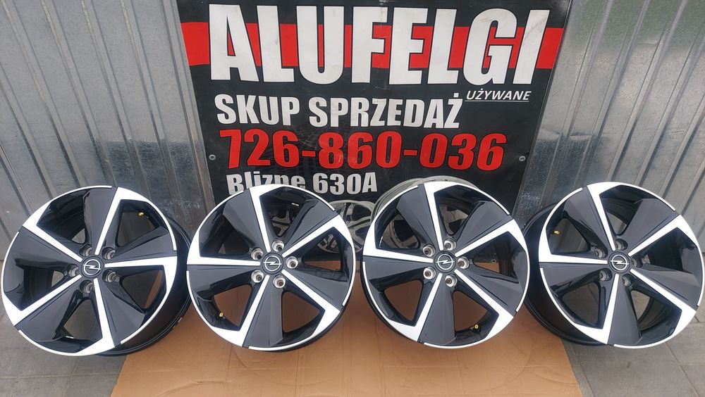 Nowe Alufelgi 17" 5x108 Opel Astra L - Grandland  - ORYGINAŁ