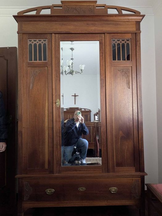 Mobília completa de quarto Art Déco