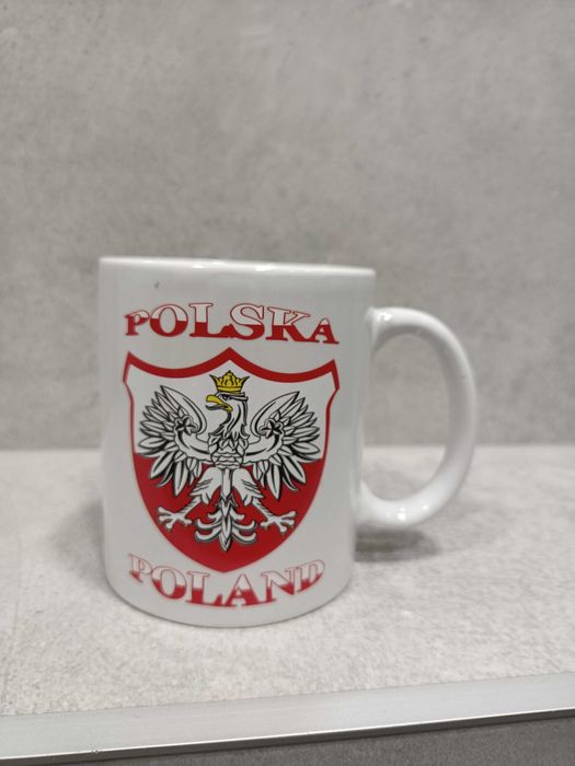 Kubek boss biały Godło