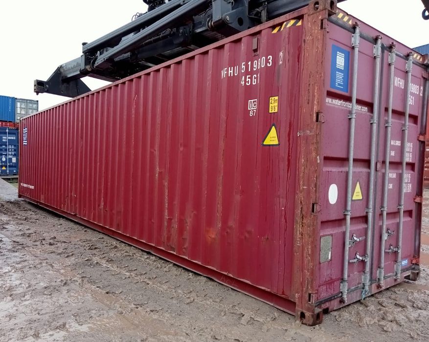 Kontener morski magazynowy 40 DV/HC 12 metrowy, używany