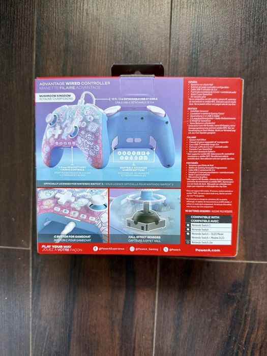 Pad Super Mario Nintendo Switch 2