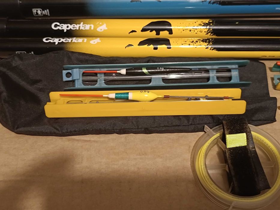 Conjunto de pesca da Caperlan Go Fishing Family