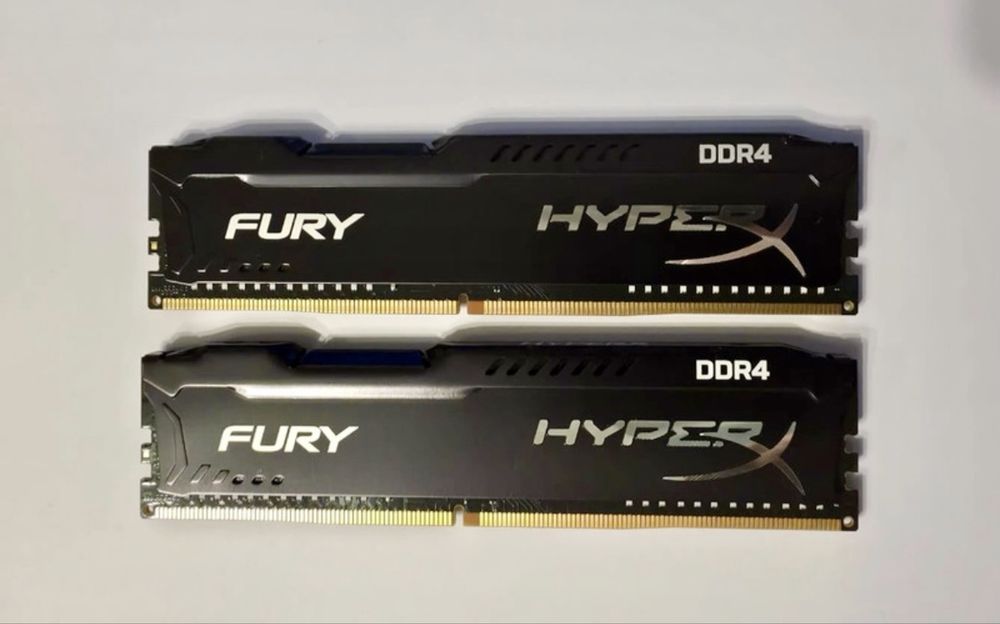 Pamięć HyperX Fury, DDR4, 16GB, 2400MHz, CL15 HX424C15FBK2/16