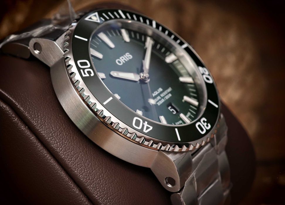 Oris Aquis Automatic 01.733.7730.4157-07.8.24.05PEB Zielony Diver