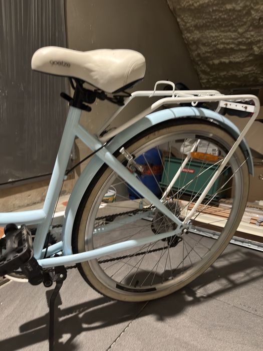 Rower miejski goetze baby blue retro