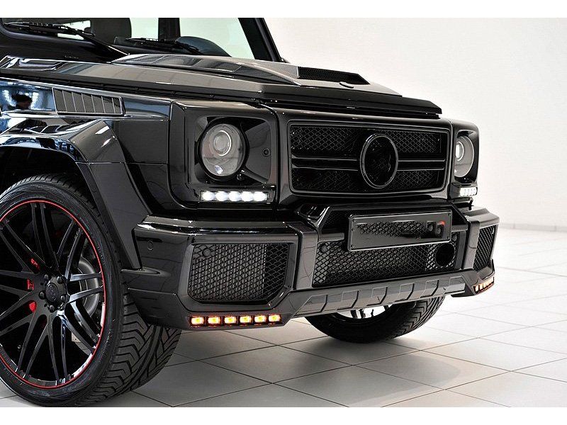 Mercedes W463 G-class Передняя накладка юбка Brabus (тюнинг обвес)