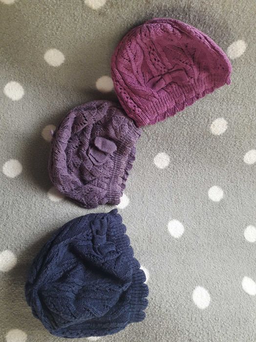 Beret H&M 74/80 6-12 msc czapka