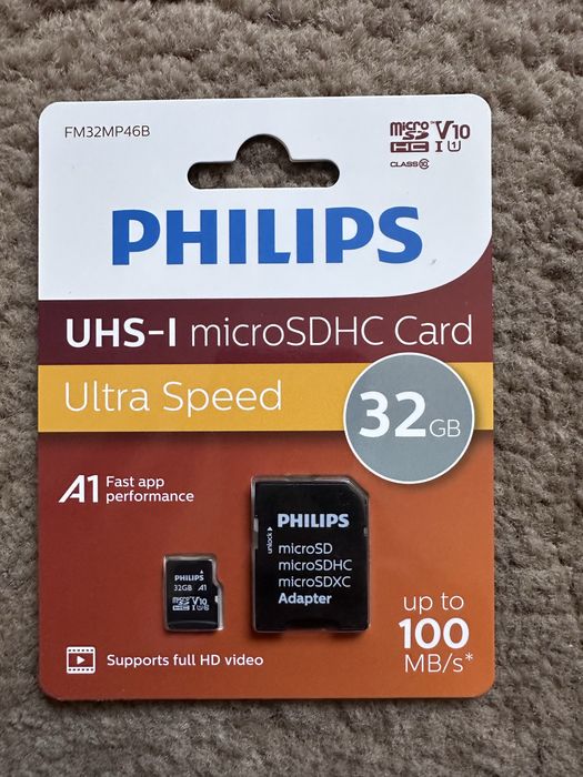 Карта памяті philips