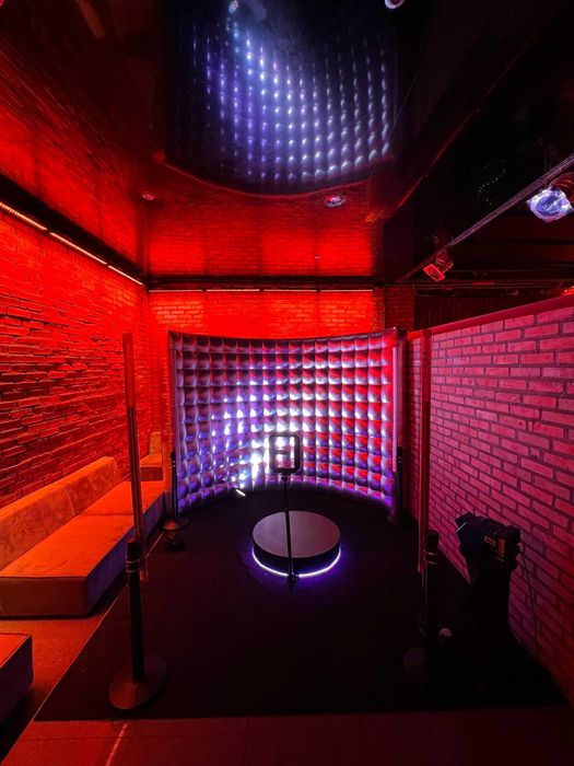 Fotobudka 360 atrakcje wesele, ciężki dym, wiatraki, kolorowe dymy