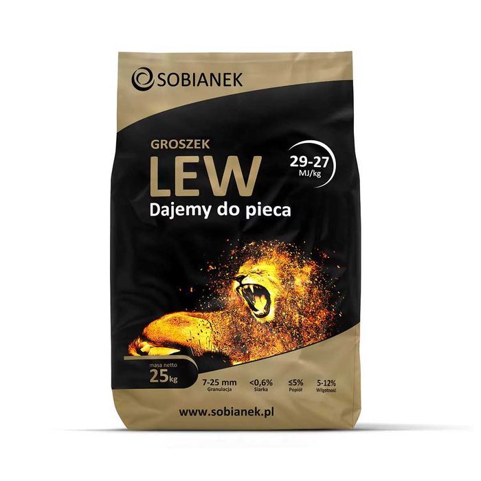 Węgiel groszek Sobianek Lew