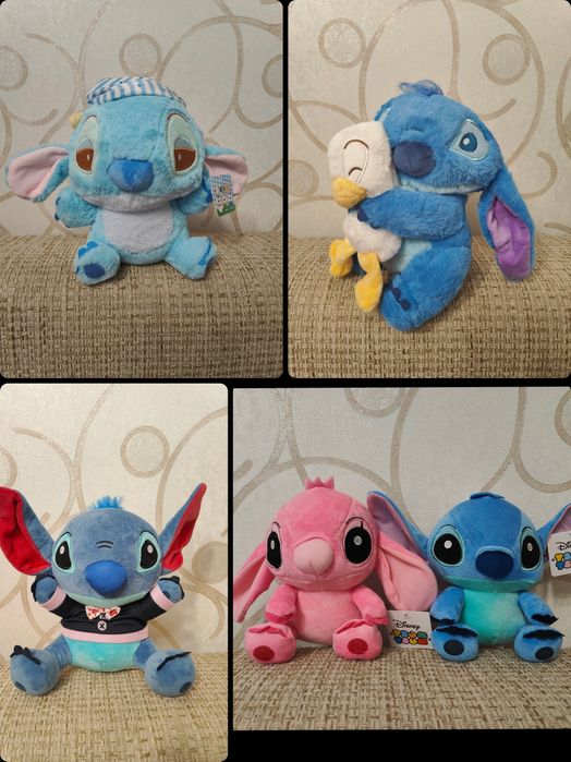 Стіч іграшка Енжел (Angel)стич рожевий