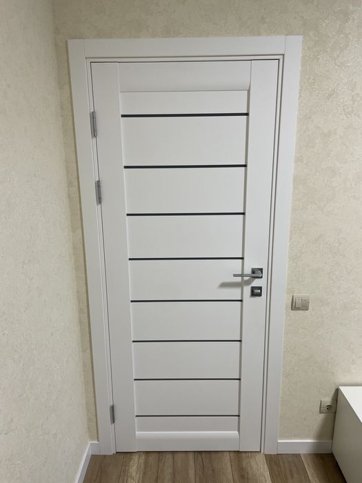 Монтаж дверей та плінтуса