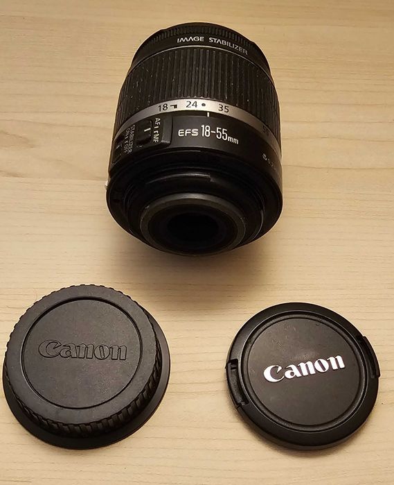 Objetiva CANON EFS 18-55 mm F/3.5-5.6
