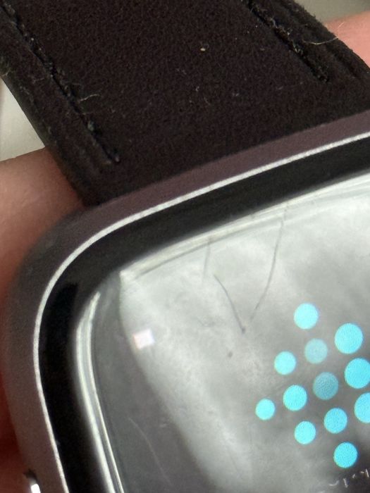 czarny zegarek smartwatch fitbit versa 2 od google damski/męski/unisex