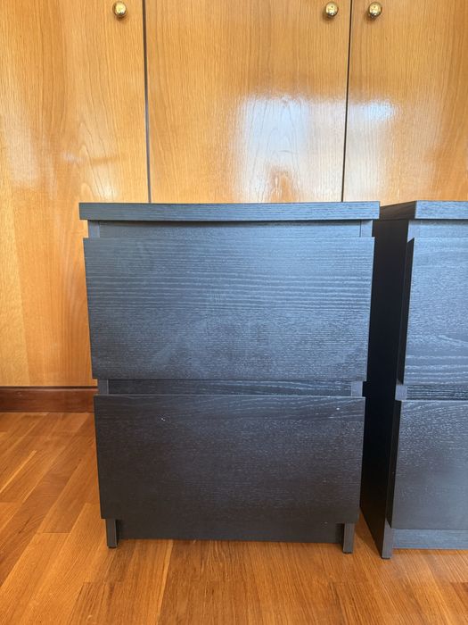 2 comodas ikea como novas