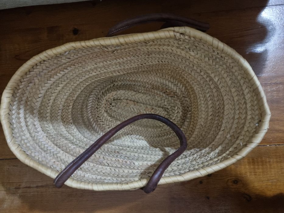 Mala de mão/ombro estilo palha