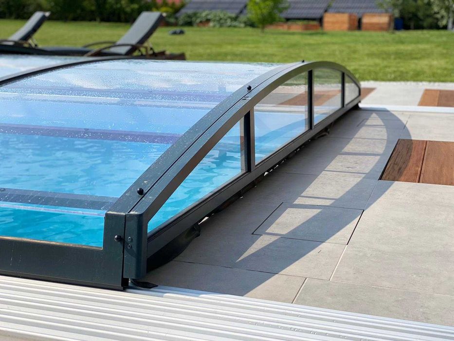 Zadaszenie basenowe 3,5m x 6,55 lub pod wymiar basenu.