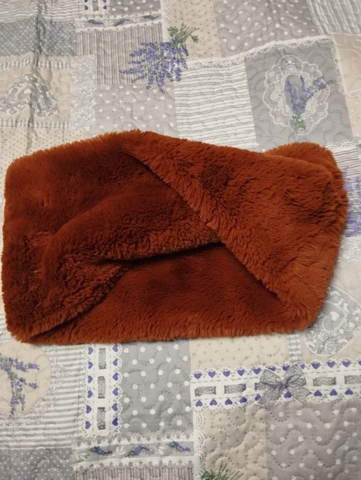 Меховой шарф-воротник