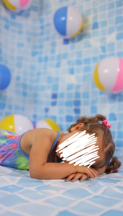 Cenário fotográfico Piscina (Tema Verão)