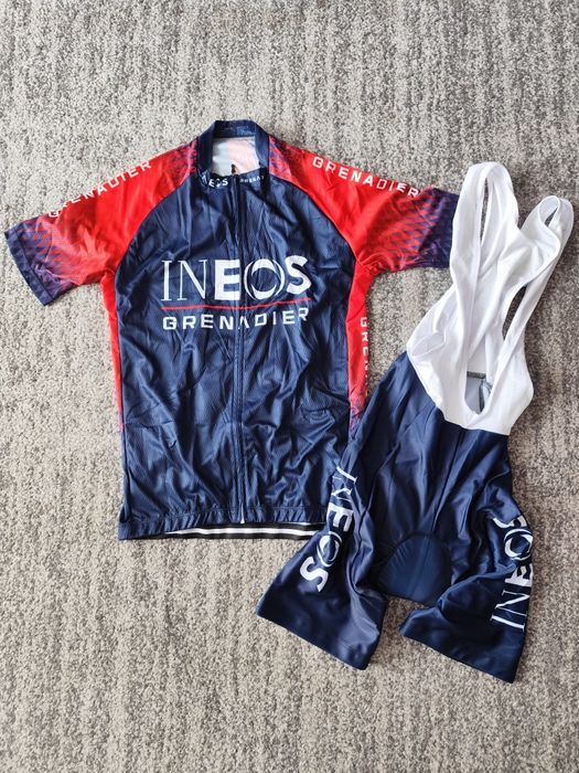 Ineos Grenadier Strój Rowerowy Rozmiar S 160-172cm 58-70kg Kolarski Komplet
