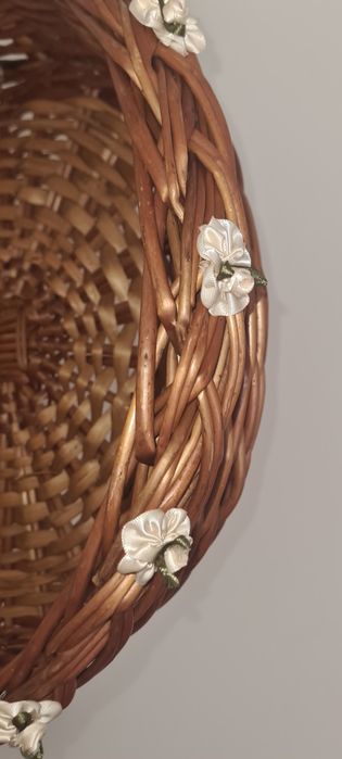 Cesta de verga para casamento ou baptizado 39 cm o