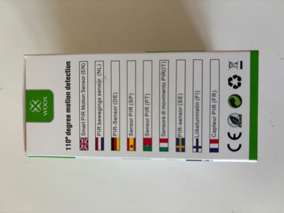 Sensor de Movimento Zigbee Wireless Woox R7046