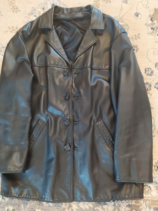 Kurtka męska skórzana XL.