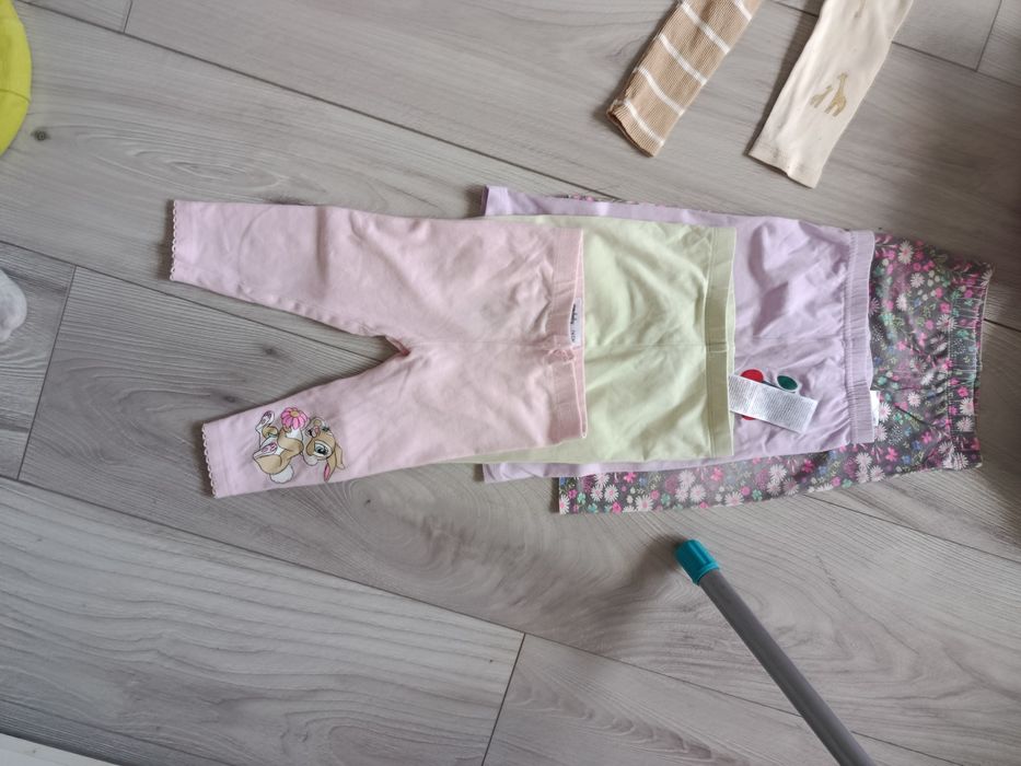 Ubranka niemowlęce dla dziewczynki rozmiar 74