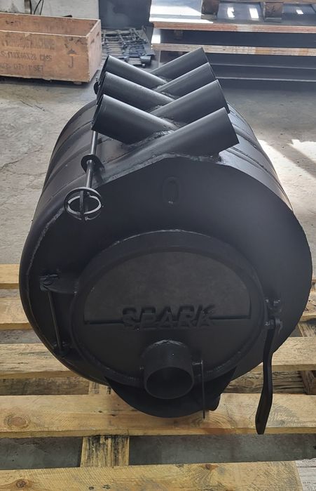 Булерян, буржуйка, чан, печі для бані.