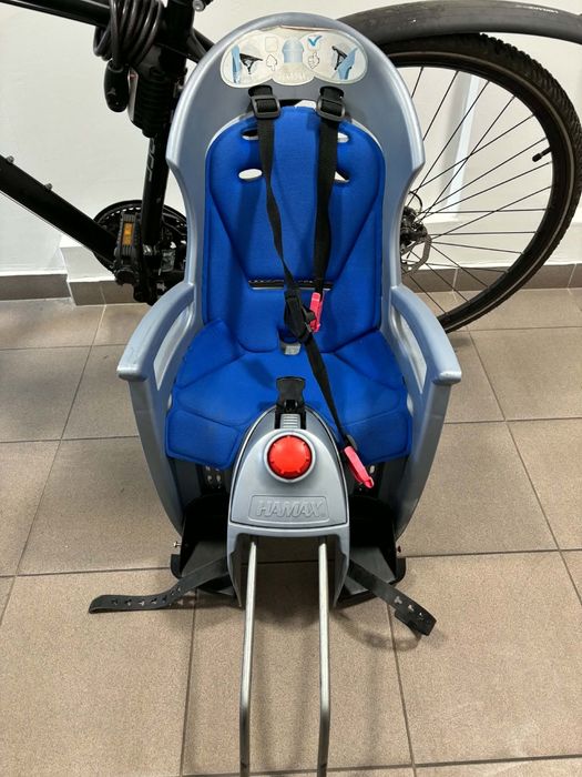 Fotelik rowerowy tylny hamax siesta + adapter