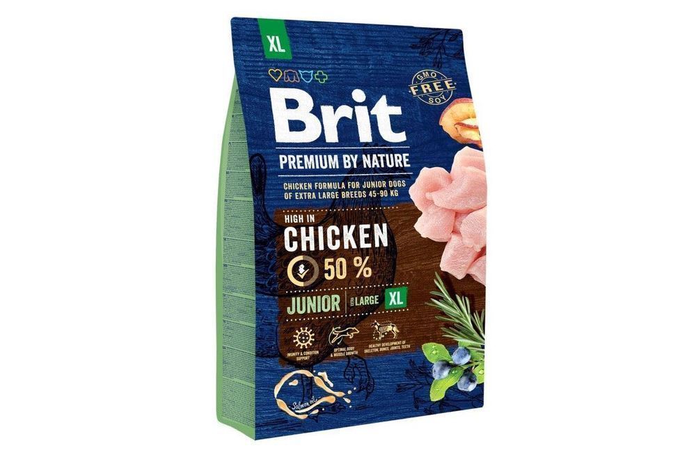 Сухий корм для юніорів гігантських порід Brit Premium Dog Junior XL