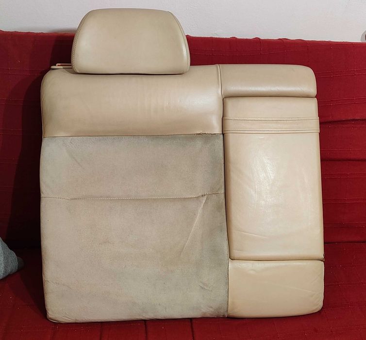 Passat B5 FL kanapa beż plastiki beżowe ramka pasy beżowe wnętrze