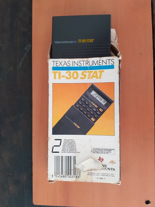 Calculadora texas TI-30 STAT.
