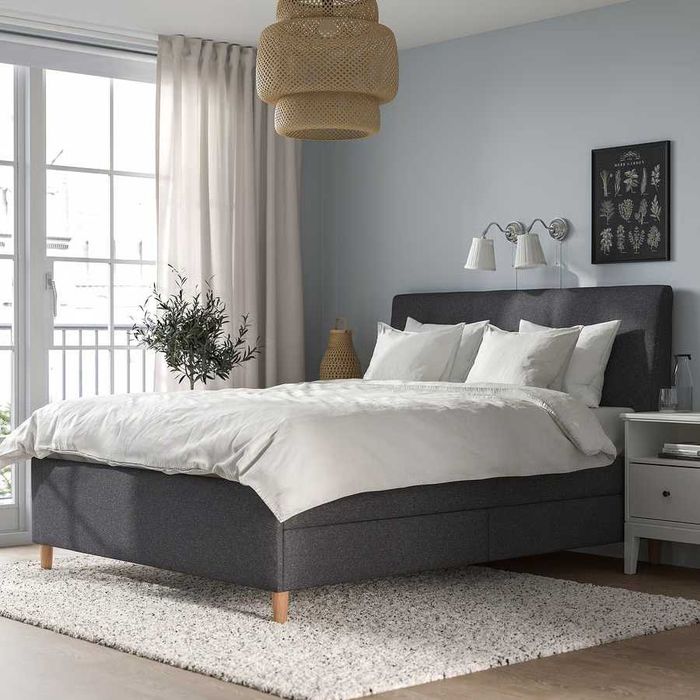 Candeeiro de parede, niquelado/branco Arstid IKEA *** NOVO ***