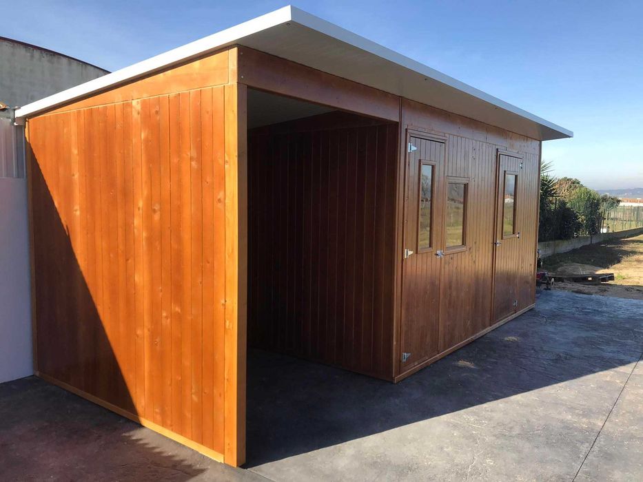 abrigo de jardim - Madeira&Conforto - cmb.20